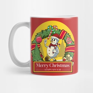 Snowman merry Christmas Mug